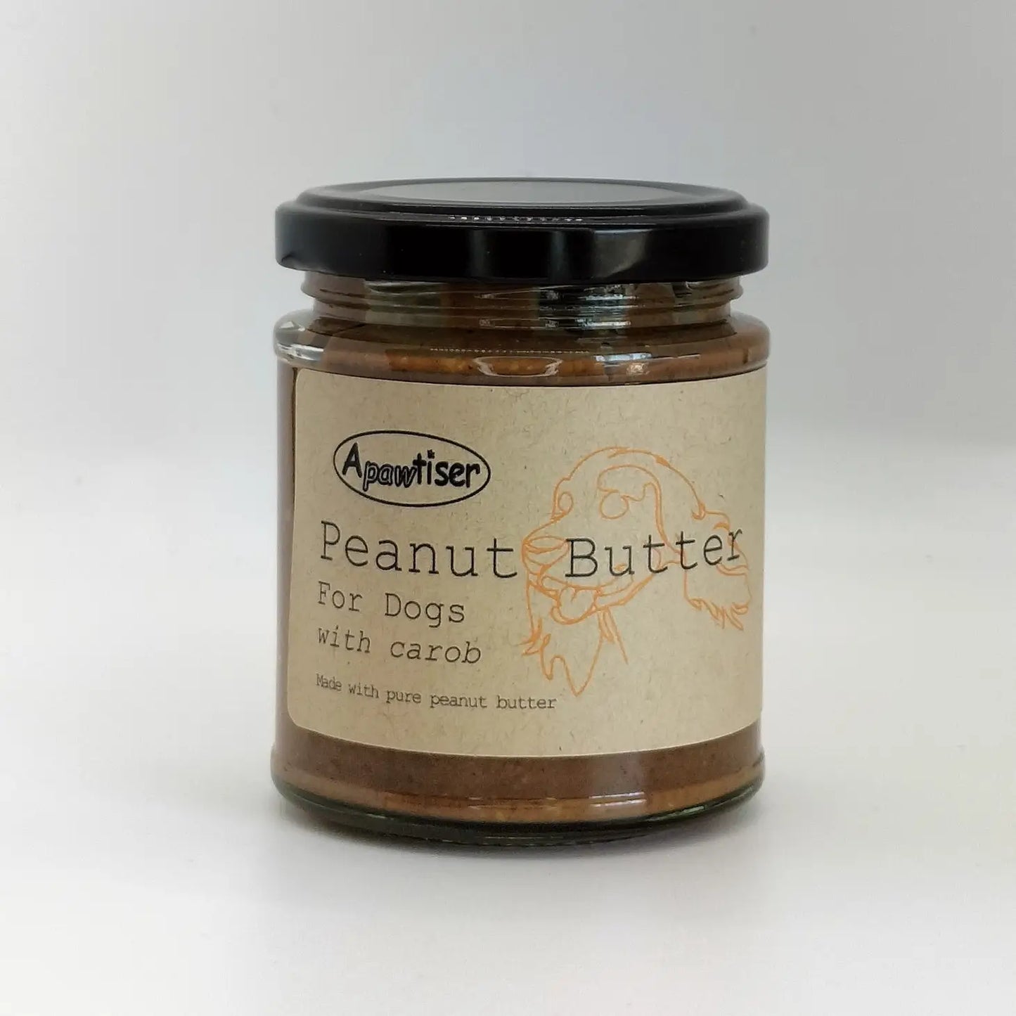 Apawtiser Peanut Butter with Carob Jar 190g