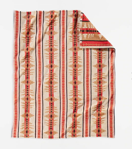 Pendleton Cotton Throw Gift Pack Set Trail Ridge Oat