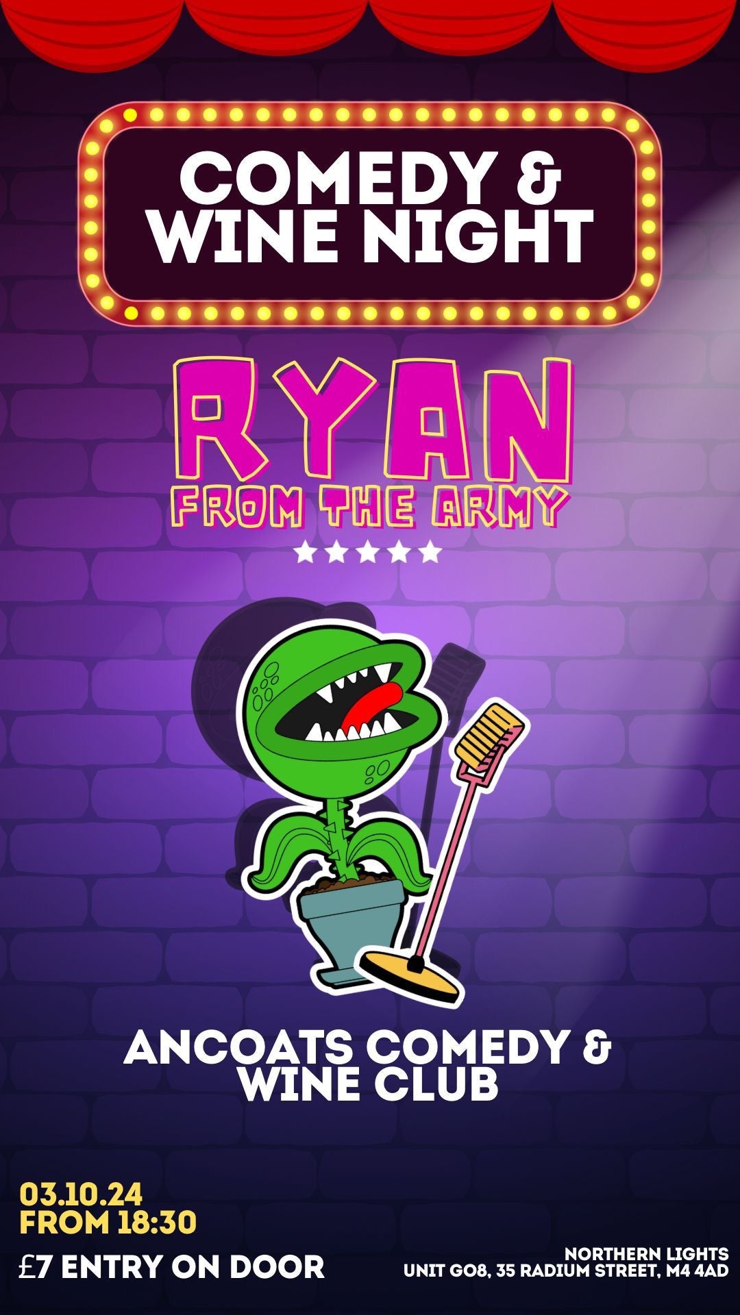 Comedy night with Ryan!