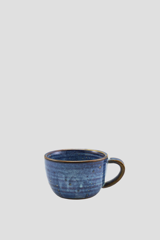 Porcelain Aqua Blue Coffee Cup.